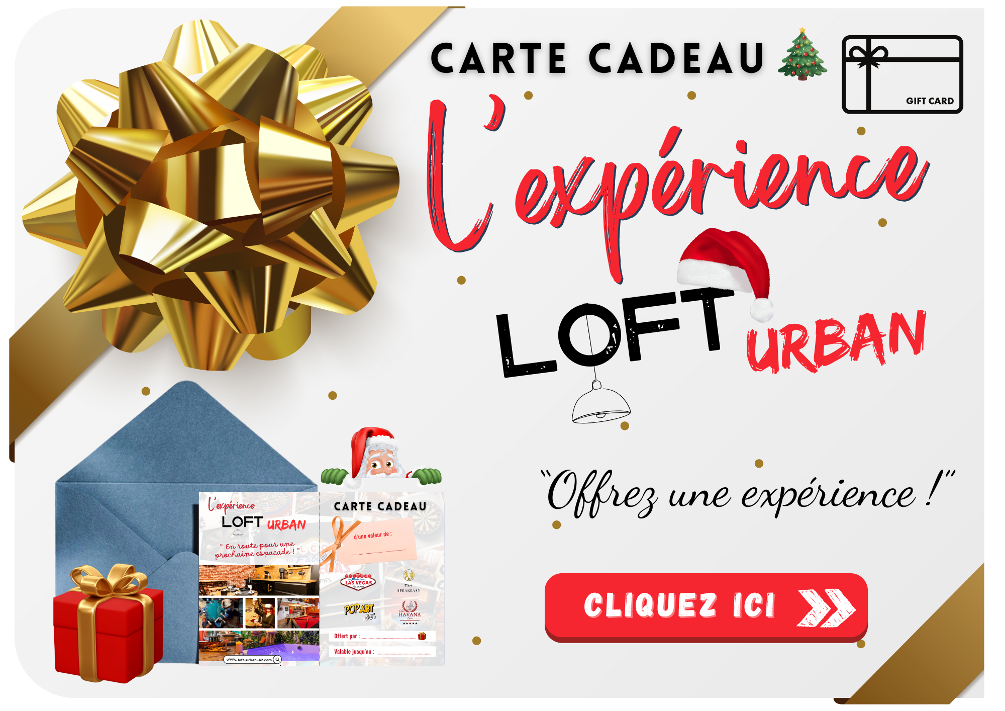 Bon cadeau Loft Urban
